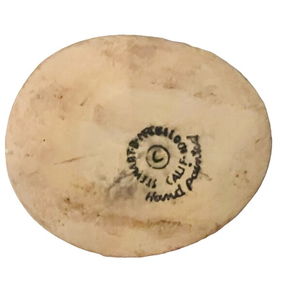 Stewart B McCulloch Boy & Girl Square Dance Tonight Planters Hand Painted CA EUC - Picture 11 of 11